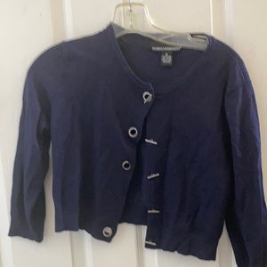 FINAL MARKDOWN Isabella Rodriguez cropped cardigan medium